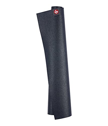 Manduka eKO SuperLite Yoga Mat - 1.5mm Natural Rubber | Foldable & Travel Friendly | Soft Textured Surface | Eco-friendly