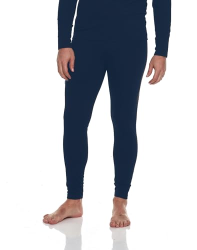 Body Glove Fleece Lined Thermal Leggings for Men Winter Long Johns Base Layer Performance Underwear Mens Insulated Bottom