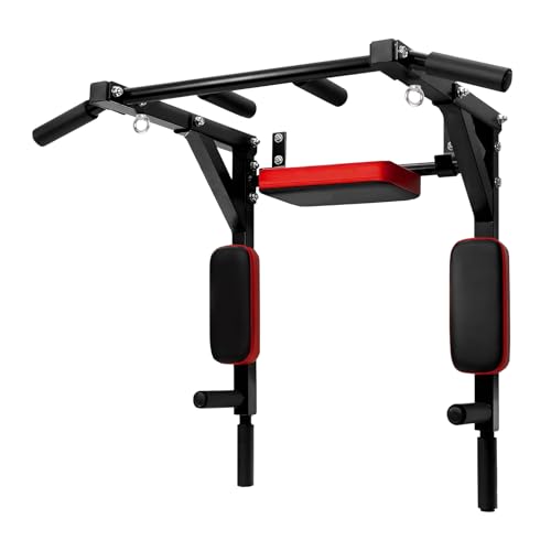 MKSY Multifunctional Wall Mount Pull-Up Bar fitness equipment,Chin-Up For Indoor Home Gym Workout,Supports to 440 Lbs