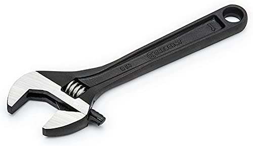 Crescent 6" Adjustable Black Oxide Wrench - Carded - AT26VS