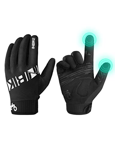 INBIKE Cycling Gloves for Men/Women Bike Gloves with Touchscreen-Padded Anti-Slip Mountain Biking MTB Bicycle Gloves for C...