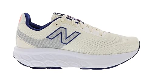 New Balance Women's Fresh Foam 520 v9 Running Shoe, Angora/Blue Oyster, 7.5