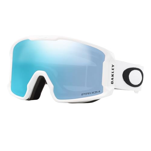OAKLEY Line Miner LARGE/MEDIUM Ski Goggles For Men For Women OO7070, OO7093+ Bundle Accessory Leash Kit,Microfiber Pouch