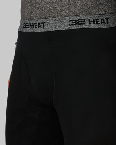 32 Degrees Heat Men’s Thermal Baselayer Legging – Lightweight Long Johns Cold Weather Layering