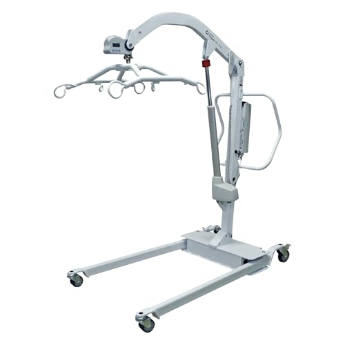Joerns Hoyer HPL700 Bariatric Electric Patient Lift, 700 lbs Capacity, Power Operated Base, Wide Cradle, Oversized Handle...