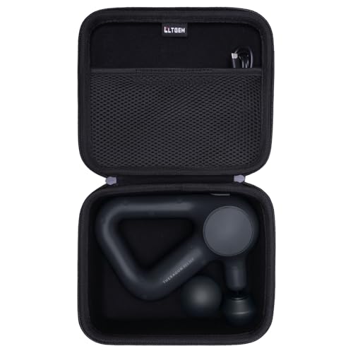 LTGEM Massage Case Compatible with TheraGun Relief Handheld Percussion Massage Gun/Neck/Back/Leg/Shoulder Massage Gun - Tr...
