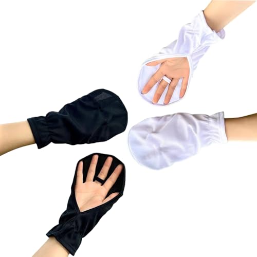 OULIGET Hand Sun Protection Gloves for Women Loose Fit,UV Protector Breathable Comfortable Fingerless Gloves for Women Men...