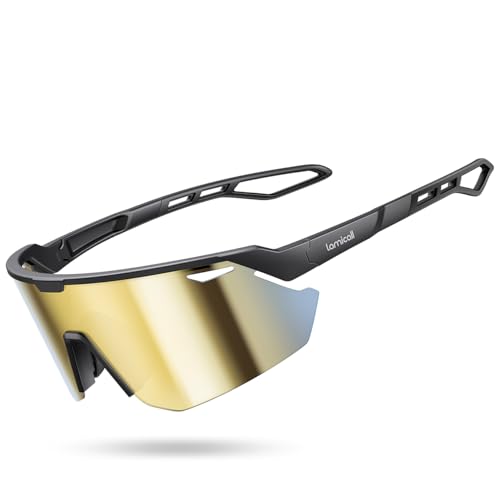 Lamicall 24g Polarized Sports Sunglasses for Men Women - UV400 Protection Sun Glasses Gifts for Running Cycling Baseball