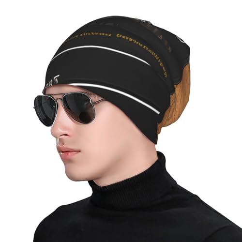 YANYU Movies Clapperboard Pattern Print Soft Beanie Hat for Men Women Warm Fashion Cap for Jogging Cycling Gift Outdoor Us...