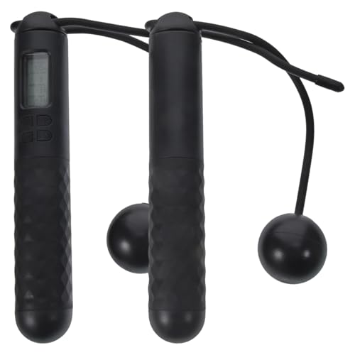 Sosoport Jump Trainer Cordless Jump Rope,Weighted Jump Rope with Counter,Jump Ropes for Fitness,Gym,Burn Calorie,Home-Workout
