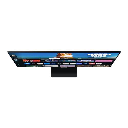 SAMSUNG 27-Inch M5 (M50D) Series FHD Smart Monitor with Streaming TV, Speakers, HDR10, Gaming Hub, Multiple Ports, Workout...
