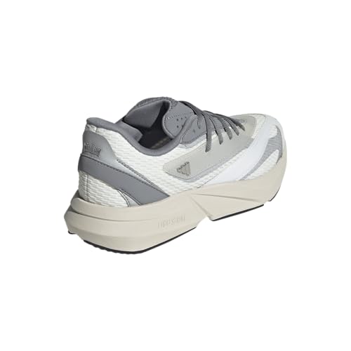 adidas Womens Lightblaze Lace Up Sneakers Shoes Casual - White