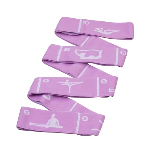 Xensamy Yoga Strap with 10/12 Loops - Multi-Functional Stretch Band for Pilates, Dance, Gymnastics, Physical Therapy, Flex...