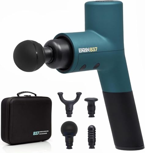 Ekrin Athletics B37v2 Massage Gun - Deep Tissue Massage with High-Powered Brushless Motor - Ergonomic Back Massager for Pa...
