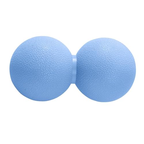 Xensamy Double Lacrosse & Micro-Elastic Peanut Massage Ball - Myofascial Release Tool for Muscle, Back, Foot, and Physical...