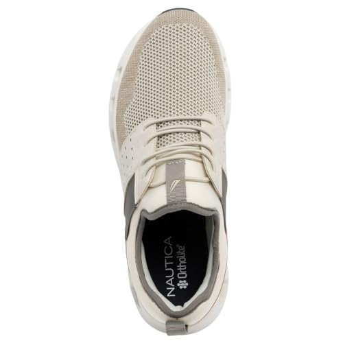 Nautica Mens Running Sneakers Sport Fashion Lace-Up Athletic Soft Shoes for Gym Tennis Men – Cushioned, Breathable, Lightw...