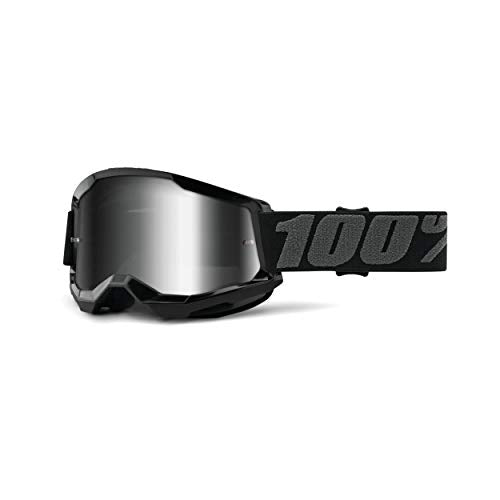100% Strata 2 Motocross & Mountain Bike Goggles - MX and MTB Racing Protective Eyewear