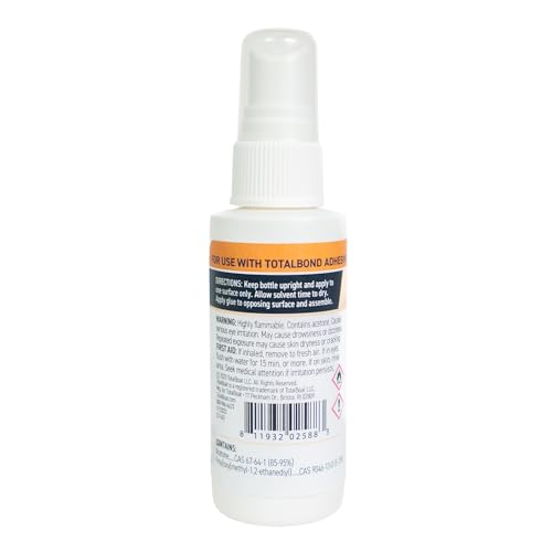 TotalBoat CA Glue Accelerator Spray - TotalBond Activator Spray Instantly Dries Cyanoacrylate Super Glue - 2 oz