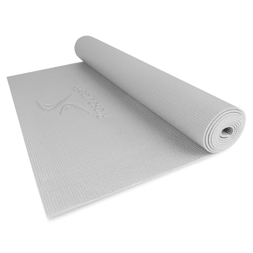ProsourceFit Classic Yoga Mat 1/8” (3mm) Thick, Extra Long 72-Inch Lightweight Fitness Mat with Non-Slip Grip for Yoga, Pi...