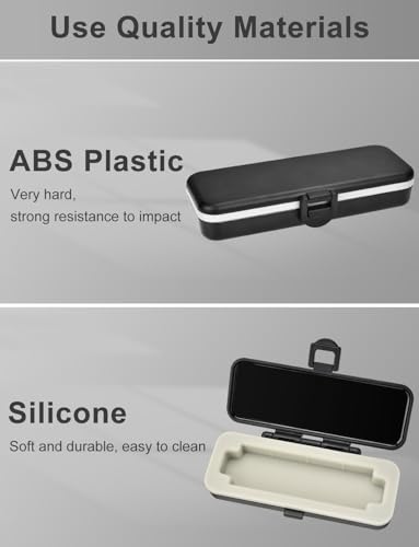 Lamborsafe Hard Carrying Case Only for Kardia Mobile 6L & 6L MAX, KardiaMobile 6-Lead EKG Heart Monitor Case, Keep Clean a...