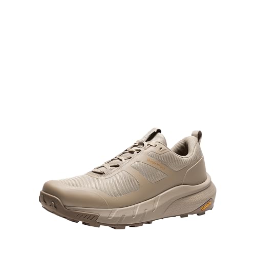 NORTIV 8 Men's Waterproof Hiking Shoes Lightweight Trekking Walking Fashion Sneakers with Arch Support for Camping Tennis ...