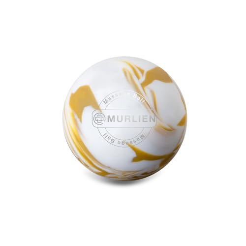 MURLIEN Massage Ball, Lacrosse Ball for Trigger Point Therapy, Deep Tissue, Myofascial Release, Sore Muscle Relief Massage...