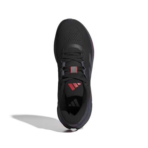 Adidas Men's Questar 3 Running, Black/Onix/Lucid Red, 10.5