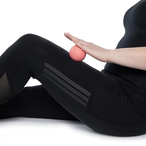 OPTP Super Pinky Ball – Moderately Firm Density Deep Tissue Massage Ball for Back Pain, Shoulder Tension Relief, Sore Musc...