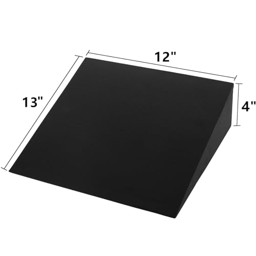 DEAYOU 2 Pack Yoga Foam Wedge, 13" EVA Foam Calf Stretch Slant Board for Lower Leg Strength Improve, Squat Wedge Incline B...