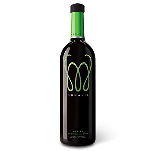 Monavie Active, 1 Case | 4 Bottles, 25.3oz Each