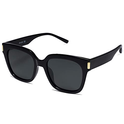 SOJOS Polarized Sunglasses for Women Men Trendy Square Large Sun Glasses SJ2149