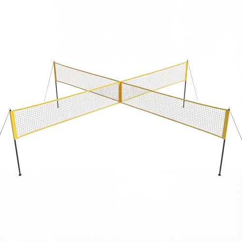 GarveePortable 32FT Volleyball Net Set