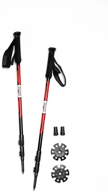 Redfeather Outdoors Trekking Poles – Adjustable Lightweight Hiking Poles with Snow Baskets & Carbide Tips for Winter, Rubb...