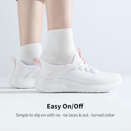 LOCFIR Women's AuraCloud Lightweight Slip On Walking Running Shoes