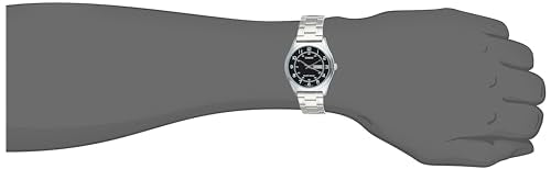 Casio MTP-V006D-1B2 Men's Stainless Steel Easy Reader Black Dial Day Date Analog Dress Watch