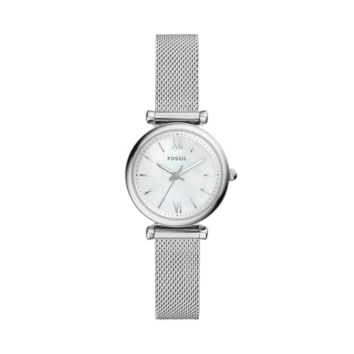 Fossil Women's Carlie Quartz Stainless Steel Three-Hand Watch