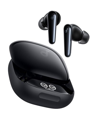 Soundcore Liberty 4 Pro by Anker, Noise Cancelling Wireless Earbuds, 7-Sensor and Real-Time Adaptive Noise Cancelling, 2× ...