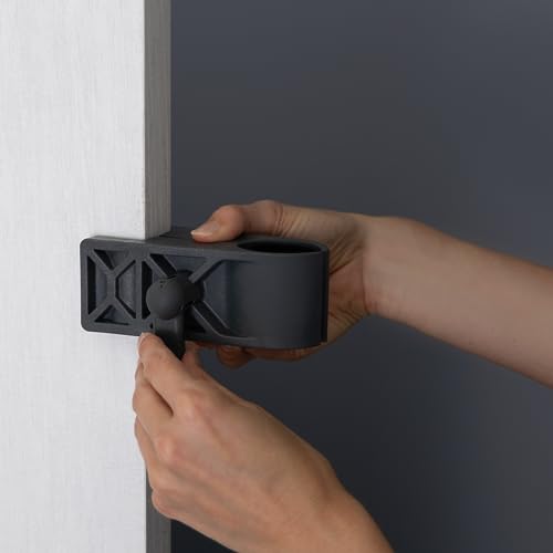 Zadro Hands Free Massage Gun Deep Tissue Door Mount Back Massager Handheld Clamp Tool Strong Grip Protects Door Easy Use
