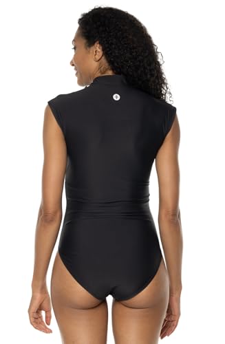Cap Sleeve Swimsuit - UPF 50+ Sun Protection - Sweetwater
