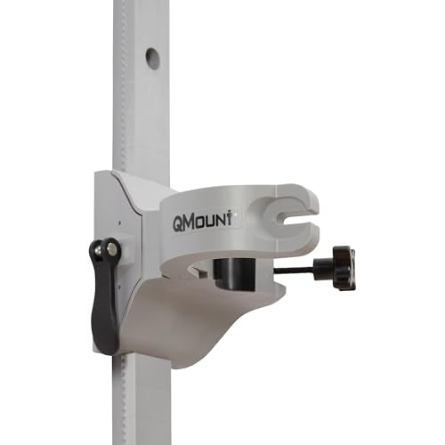 QMount Massage Gun Holder & Wall Mount - Hands-Free for Full Body Muscle Recovery - Fully Adjustable Massage Gun Wall Moun...