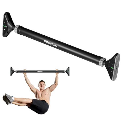 PROIRON Door Pull Up Bar Doorway Frame Chin Up Bar from 28.3in-38.2in,No Screws,Home Gym Upper Body Workout Fitness Equipm...