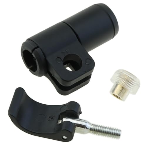 DGZZI 3PCS Hiking Pole Clip Replacement Part 14/16/18 Black Handle External Flip Lock Outdoor Repair Accessory Suitable fo...