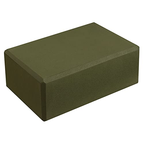 Sunshine Yoga 4" Yoga Block, 6 Pack Bulk EVA Foam Yoga Blocks, Firm and Supportive Yoga Brick, Balance Foam for Stretchin...
