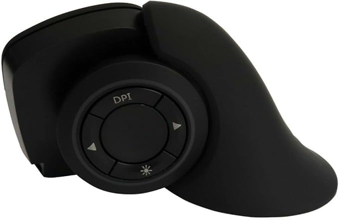 Mojo Master Grip Rechargeable Silent Vertical Mouse - Bluetooth/Wireless Ergonomic Mouse W/Adjustable Sensitivity And Quiet Butt