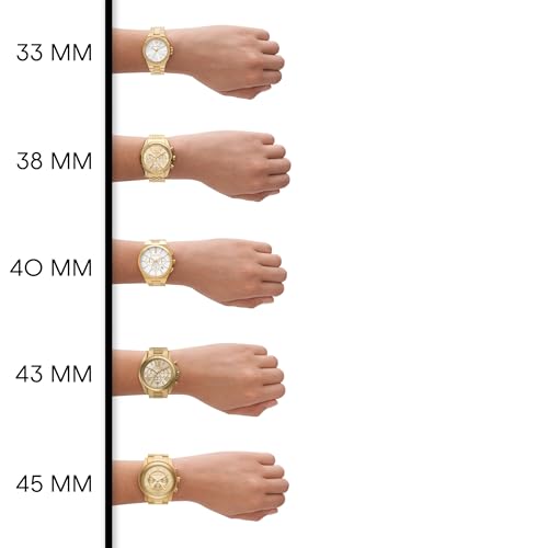 Michael Kors Bryant Chronograph Women's Watch, Stainless Steel and Pavé Crystal Watch for Women