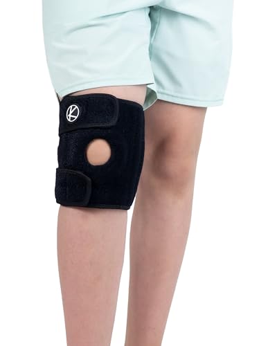 KARM Kids Knee Brace - Osgood Schlatter Knee Brace Youth for Kids, Sports, Pain, Arthritis, Patella, Meniscus Tear, MCL, A...
