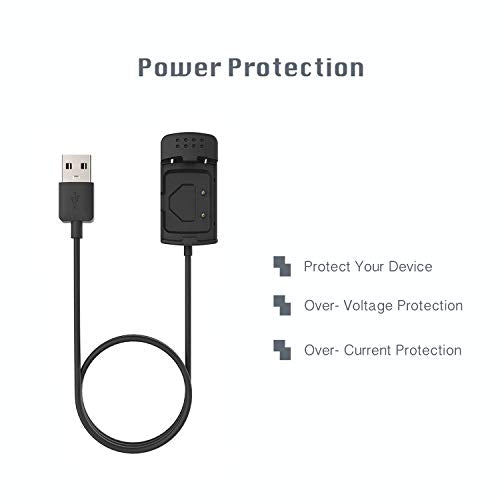 Scosche Rhythm+ Replacement Charger Dock, KELIFANG Replacement USB Charging Cradle Cable 1M Compatible with Scosche Rhythm...