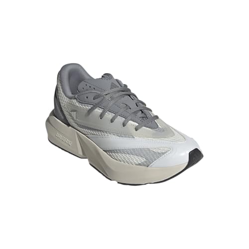 adidas Womens Lightblaze Lace Up Sneakers Shoes Casual - White