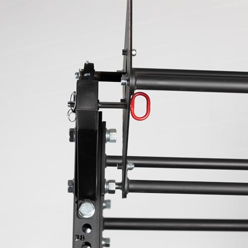 Titan Fitness Titan Series Rack-Mounted Revolving Pull-Up System, 1.25” or 2” Pull-Up Bars