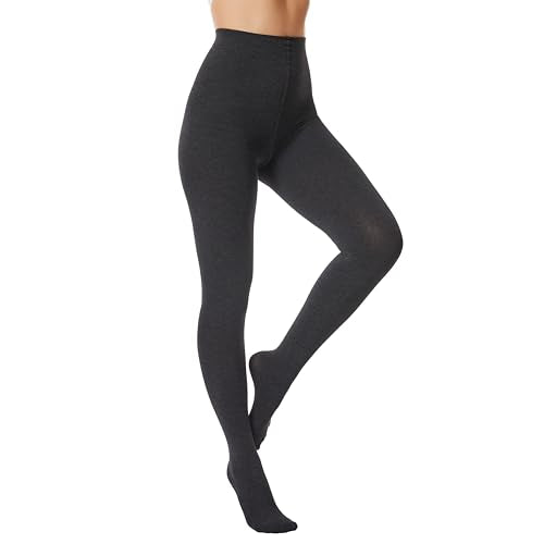 Frola Women’s Fleece Lined Tights Thermal Opaque Winter Pantyhose Warm Thick Stockings with Plush Lining